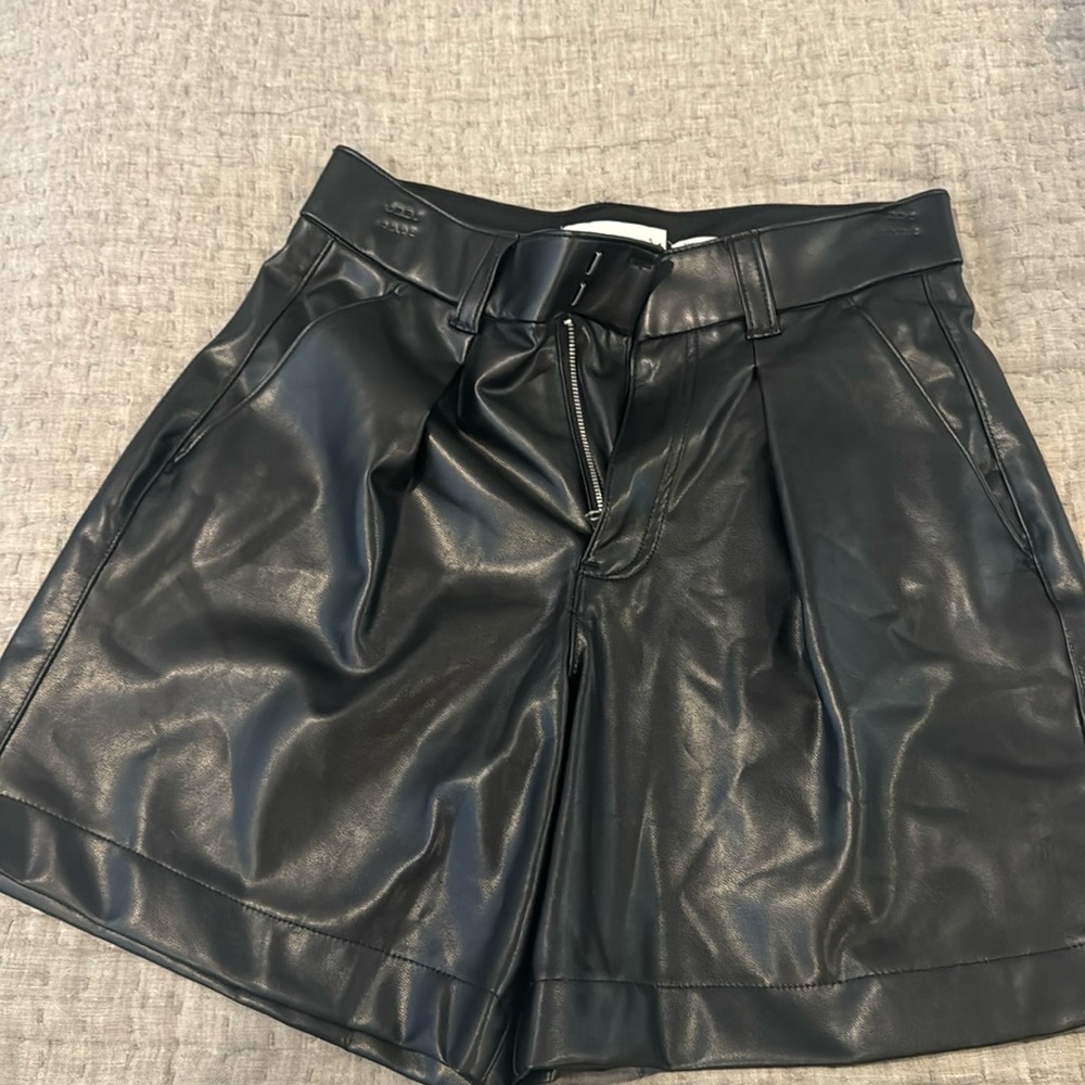 Leather Shorts